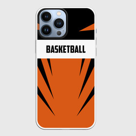 Чехол для iPhone 13 Pro Max с принтом Basketball в Курске,  |  | basketball | nba | sport | баскет | баскетбол | бол | борьба | игра | линии | надпись | нба | полосы | россии | россия | рф | сборная | символ | состязание | спорт | стритбол | фиба | флаг