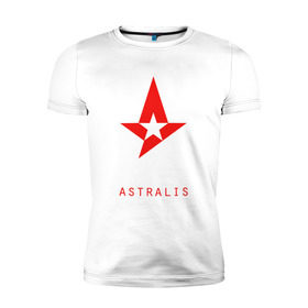 Мужская футболка премиум с принтом Astralis - The Form в Курске, 92% хлопок, 8% лайкра | приталенный силуэт, круглый вырез ворота, длина до линии бедра, короткий рукав | astralis | counter strike | cs go
