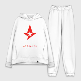 Женский костюм хлопок Oversize с принтом Astralis   The Form в Курске,  |  | astralis | counter strike | cs go