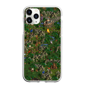 Чехол для iPhone 11 Pro матовый с принтом heroes of might and magic в Курске, Силикон |  | Тематика изображения на принте: heroes of might and magic | homm | homm3 | might | игра | игры | карта