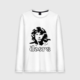 Мужской лонгслив хлопок с принтом The Doors в Курске, 100% хлопок |  | jim morrison | группа | двери | джим моррисон | дорз | дорс | зе дорс