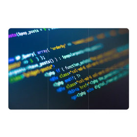 Магнитный плакат 3Х2 с принтом Programming collection в Курске, Полимерный материал с магнитным слоем | 6 деталей размером 9*9 см | c++ | html | php | код | компьютеры | программист | технологии | хакер | цифры