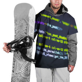 Накидка на куртку 3D с принтом Программирование PHP в Курске, 100% полиэстер |  | Тематика изображения на принте: 