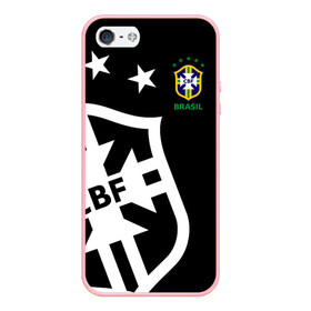 Чехол для iPhone 5/5S матовый с принтом Brazil Exclusive в Курске, Силикон | Область печати: задняя сторона чехла, без боковых панелей | бразилии | бразилия | европы | мира | сборная | форма | футбол | чемпионат