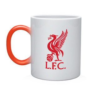 Кружка хамелеон с принтом FC Liverpool в Курске, керамика | меняет цвет при нагревании, емкость 330 мл | liverpool | англия | ливерпуль | лига чемпионов | чемпионат