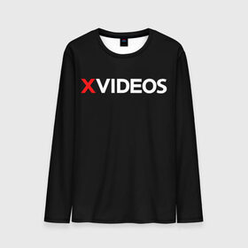 Мужской лонгслив 3D с принтом Xvideos в Курске, 100% полиэстер | длинные рукава, круглый вырез горловины, полуприлегающий силуэт | xvideos