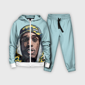 Детский костюм 3D с принтом ASAP Rocky в Курске,  |  | aap | asap | asaprocky | explicit | mayers | rakim | rakimmayers | rocky | testing | worldwide | асап | майерс | откровенный | раким | ракиммайерс | роки | рокки | эйсап | эйсэп