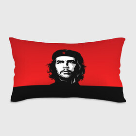 Подушка 3D антистресс с принтом Che Guevara в Курске, наволочка — 100% полиэстер, наполнитель — вспененный полистирол | состоит из подушки и наволочки на молнии | 