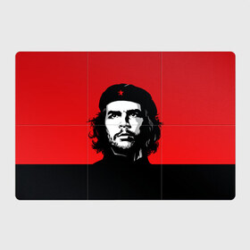 Магнитный плакат 3Х2 с принтом Che Guevara в Курске, Полимерный материал с магнитным слоем | 6 деталей размером 9*9 см | Тематика изображения на принте: 