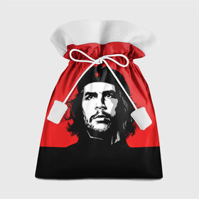 Подарочный 3D мешок с принтом Che Guevara в Курске, 100% полиэстер | Размер: 29*39 см | Тематика изображения на принте: 