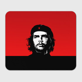 Коврик прямоугольный с принтом Che Guevara в Курске, натуральный каучук | размер 230 х 185 мм; запечатка лицевой стороны | 