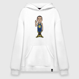 Худи SuperOversize хлопок с принтом Steph Curry в Курске, 70% хлопок, 30% полиэстер, мягкий начес внутри | карман-кенгуру, эластичная резинка на манжетах и по нижней кромке, двухслойный капюшон
 | basketball | golden state warriors | nba | stephen curry | баскетбол | голден стэйт уорриорз | нба | стефен карри