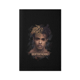 Обложка для паспорта матовая кожа с принтом XXXTentacion / Jahseh Onfroy в Курске, натуральная матовая кожа | размер 19,3 х 13,7 см; прозрачные пластиковые крепления | freex | tentacion | xxx | xxxtentacion | тентаньсьен | тентасьён | тентасьон