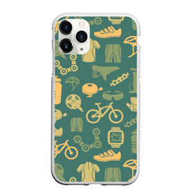 Чехол для iPhone 11 Pro матовый с принтом Велосипед Текстура в Курске, Силикон |  | байк | велик | вело | велосипед | велосипеды | велоспорт | с велосипедом | спорт