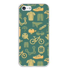 Чехол для iPhone 5/5S матовый с принтом Велосипед Текстура в Курске, Силикон | Область печати: задняя сторона чехла, без боковых панелей | байк | велик | вело | велосипед | велосипеды | велоспорт | с велосипедом | спорт