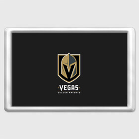 Магнит 45*70 с принтом Vegas Golden Knights в Курске, Пластик | Размер: 78*52 мм; Размер печати: 70*45 | 