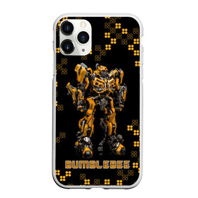 Чехол для iPhone 11 Pro матовый с принтом Бамблби в Курске, Силикон |  | bumblebee | бамблби | герой | камаро | прайм | трансформеры | фильм | шевроле