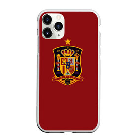 Чехол для iPhone 11 Pro матовый с принтом Сборная Испании в Курске, Силикон |  | сборная испании | футбол
