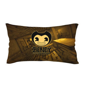 Подушка 3D антистресс с принтом Bendy and the ink machine (33) в Курске, наволочка — 100% полиэстер, наполнитель — вспененный полистирол | состоит из подушки и наволочки на молнии | bendy | bendy and the ink machine | бенди | бенди и чернильная машина