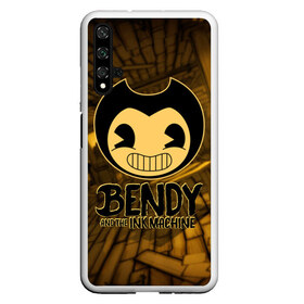 Чехол для Honor 20 с принтом Bendy and the ink machine (33) в Курске, Силикон | Область печати: задняя сторона чехла, без боковых панелей | bendy | bendy and the ink machine | бенди | бенди и чернильная машина