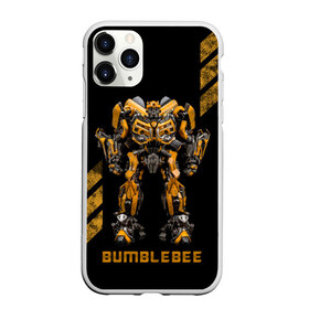 Чехол для iPhone 11 Pro матовый с принтом Шмель в Курске, Силикон |  | bumblebee | бамблби | герой | камаро | прайм | трансформеры | фильм | шевроле