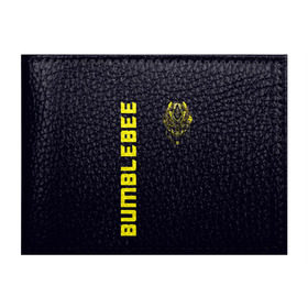 Обложка для студенческого билета с принтом Bumblebee в Курске, натуральная кожа | Размер: 11*8 см; Печать на всей внешней стороне | bumblebee | бамблби | герой | камаро | прайм | трансформеры | фильм | шевроле