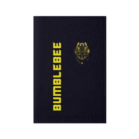 Обложка для паспорта матовая кожа с принтом Bumblebee в Курске, натуральная матовая кожа | размер 19,3 х 13,7 см; прозрачные пластиковые крепления | bumblebee | бамблби | герой | камаро | прайм | трансформеры | фильм | шевроле