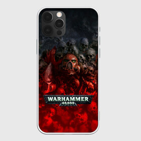 Чехол для iPhone 12 Pro Max с принтом Warhammer 40000 Dawn Of War в Курске, Силикон |  | relic entertainment | warhammer 40000: dawn of war | черепа