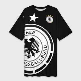 Платье-футболка 3D с принтом Сборная Германии Exclusive в Курске,  |  | германия | европы | мира | сборная | футбол | чемпионат | чм