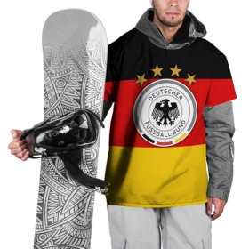 Накидка на куртку 3D с принтом Сборная Германии флаг в Курске, 100% полиэстер |  | германия | европы | мира | чемпионат | чм