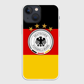 Чехол для iPhone 13 mini с принтом Сборная Германии флаг в Курске,  |  | германия | европы | мира | чемпионат | чм