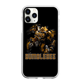 Чехол для iPhone 11 Pro матовый с принтом Бамблби в Курске, Силикон |  | bumblebee | бамблби | герой | камаро | прайм | трансформеры | фильм | шевроле