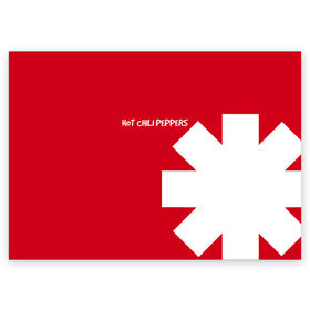 Поздравительная открытка с принтом Red Hot Chili Peppers в Курске, 100% бумага | плотность бумаги 280 г/м2, матовая, на обратной стороне линовка и место для марки
 | Тематика изображения на принте: red hot chili peppers | rhcp | перцы | ред хот чили пепперс | рхчп | рэд