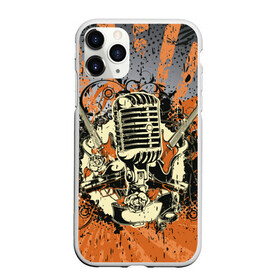 Чехол для iPhone 11 Pro Max матовый с принтом Microphone в Курске, Силикон |  | art | grunge | guitar | line | microphone | pattern | абстракция | арт | гитара | гранж | линии | микрофон | узор