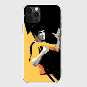 Чехол для iPhone 12 Pro Max с принтом Bruce Lee в Курске, Силикон |  | Тематика изображения на принте: bruce lee | актер | боец | воин | звезда | карате
