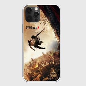 Чехол для iPhone 12 Pro с принтом Dying Light 2 в Курске, силикон | область печати: задняя сторона чехла, без боковых панелей | dying | game | horror | light | апокалипсис | зомби | игра | мертвецы | монстр | паркур | ужас | хоррор