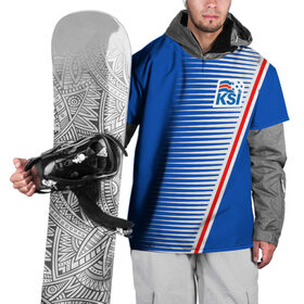 Накидка на куртку 3D с принтом KSI ICELAND SPORT в Курске, 100% полиэстер |  | Тематика изображения на принте: 