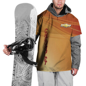 Накидка на куртку 3D с принтом CHEVROLET в Курске, 100% полиэстер |  | Тематика изображения на принте: chevrolet | абстракция | автомобиль | марка | эмблема