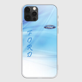 Чехол для iPhone 12 Pro Max с принтом FORD в Курске, Силикон |  | Тематика изображения на принте: ford | автомобиль | надпись | эмблема