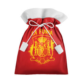 Подарочный 3D мешок с принтом Сборная Испании в Курске, 100% полиэстер | Размер: 29*39 см | la furia | lafuria | roja | spain | team | диего | иньеста | испания | коста | красная | сильва | форма | фурия | чемпионат мира. футбол