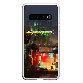 Чехол для Samsung Galaxy S10 с принтом Cyber Punk 2077 в Курске, Силикон | Область печати: задняя сторона чехла, без боковых панелей | cd projekt red | cyberpunk | cyberpunk 2077 | e3 | ps4 | rpg | v | xbox | будущее | киберпанк | киберпанк 2077 | от создателей ведьмака | рпг