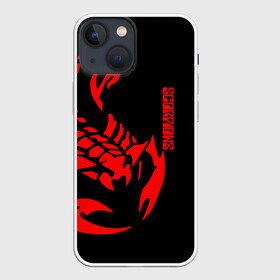 Чехол для iPhone 13 mini с принтом Scorpions в Курске,  |  | scorpions | группа | скорпионс | хард | хардрок