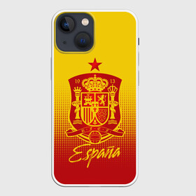 Чехол для iPhone 13 mini с принтом Сборная Испании в Курске,  |  | la furia | lafuria | roja | spain | team | игровая форма | испания | красная ярость | фурия | футбол | чемпионат мира