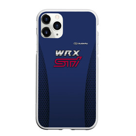 Чехол для iPhone 11 Pro матовый с принтом SUBARU WRX STI в Курске, Силикон |  | Тематика изображения на принте: impreza | sport car | sti | subaru | wrx | авто | логотип | синяя | субарик | субару