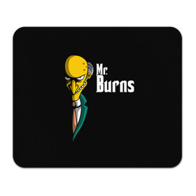 Коврик для мышки прямоугольный с принтом Mr. Burns (Simpsons) в Курске, натуральный каучук | размер 230 х 185 мм; запечатка лицевой стороны | burns | mr | mr. burns | simpsons | мистер бернс | симпсоны