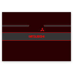 Поздравительная открытка с принтом Mitsubishi в Курске, 100% бумага | плотность бумаги 280 г/м2, матовая, на обратной стороне линовка и место для марки
 | asx | galant | group | lancer | mitsubishi | outlander | pajero | sport | авто | автомобиль | знак | лансер | лого | машина | митсубиси | митсубиши | седан | символ | спорт | тачка | хэтчбек | эмблема