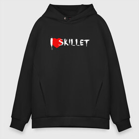 Мужское худи Oversize хлопок с принтом I love Skillet в Курске, френч-терри — 70% хлопок, 30% полиэстер. Мягкий теплый начес внутри —100% хлопок | боковые карманы, эластичные манжеты и нижняя кромка, капюшон на магнитной кнопке | skilet | skillet | альтернативный | гранж | группа | джен леджер | джон купер | индастриал | кори купер | метал | ню | пост | рок | сет моррисон | симфоник | скилет | хард | христианский