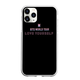 Чехол для iPhone 11 Pro Max матовый с принтом BTS WORLD TOUR_color в Курске, Силикон |  | bangtan boys | bts | бантаны | бтс