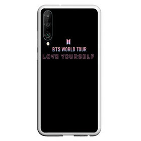 Чехол для Honor P30 с принтом BTS WORLD TOUR_color в Курске, Силикон | Область печати: задняя сторона чехла, без боковых панелей | bangtan boys | bts | бантаны | бтс