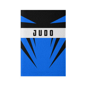 Обложка для паспорта матовая кожа с принтом Judo в Курске, натуральная матовая кожа | размер 19,3 х 13,7 см; прозрачные пластиковые крепления | judo | sport | дзюдо | дзюдоист | спорт
